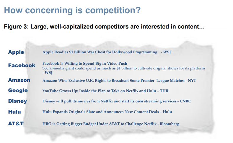 excerpt from equity research report